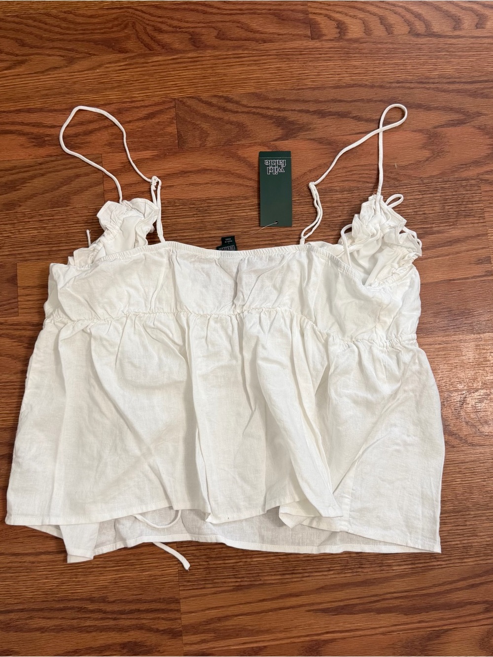 Wild Fable Ruffle Triangle Cup Babydoll Tank Top - Picture 5 of 5